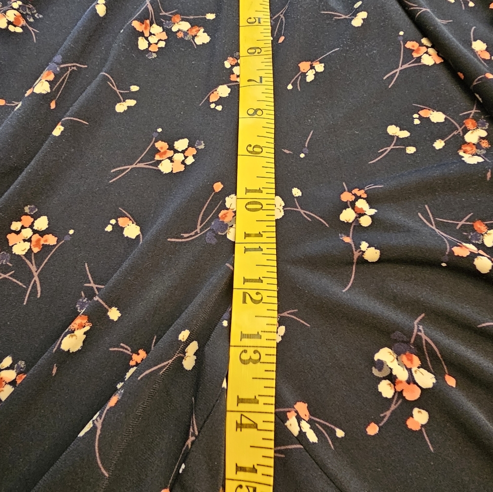 Kaileigh Floral Faux Wrap Wide Leg Jumpsuit - Picture 14 of 16